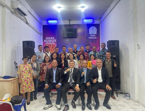 Pdt Dr Lukas Kacaribu Waketum GKKI Pusat, Melantik Pengurus BPD Sumbagut Yang Sempat Kosong
